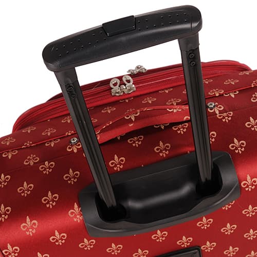 American Flyer Fleur De Lis 5pc. Luggage Set - Red