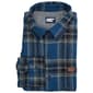 Mens Lands End Long Sleeve Flannel Shirt - Petrol - image 1