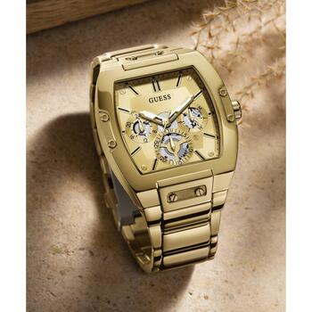 Mens Guess Watches® Gold Steel - Boscov\'s Stainless Case Watch - GW0456G2
