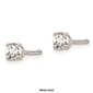 Pure Fire 14kt. Gold 1/5ctw. Diamond 4-Prong Screw Earrings - image 4