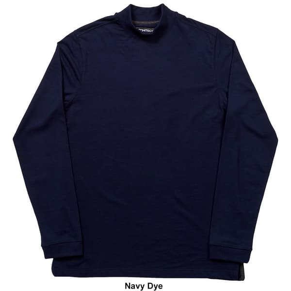 Mens Architect&#174; Jersey Mock Neck Long Sleeve Tee