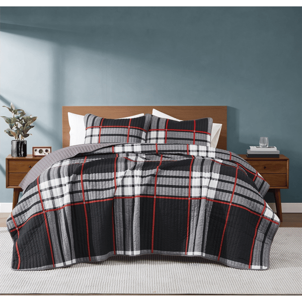 Truly Soft Danbury Plaid 3pc. Quilt Set