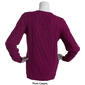 Womens Preswick &amp; Moore Cable Knit V-Neck Sweater - image 2
