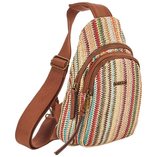 Rosetti&#174; Julie Sling Back Crossbody Handbag - Straw Luggage