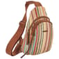 Rosetti&#174; Julie Sling Back Crossbody Handbag - Straw Luggage - image 3