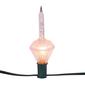 Kurt Adler 7-Light Silver Glitter Diamond Bubble Light Set - image 3