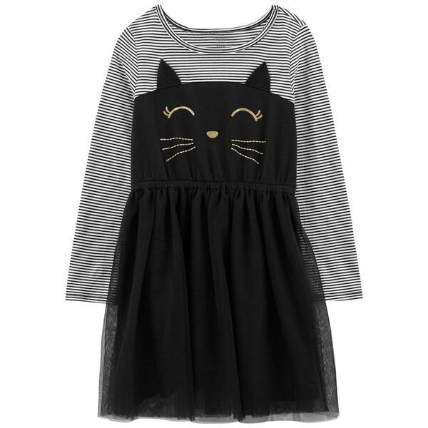 Girls Carter's&#40;R&#41; Halloween Cat Dress - image 
