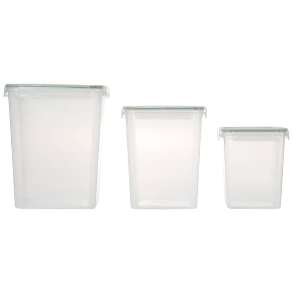 Farberware(R) Set of 3 Deep Square Containers - image 
