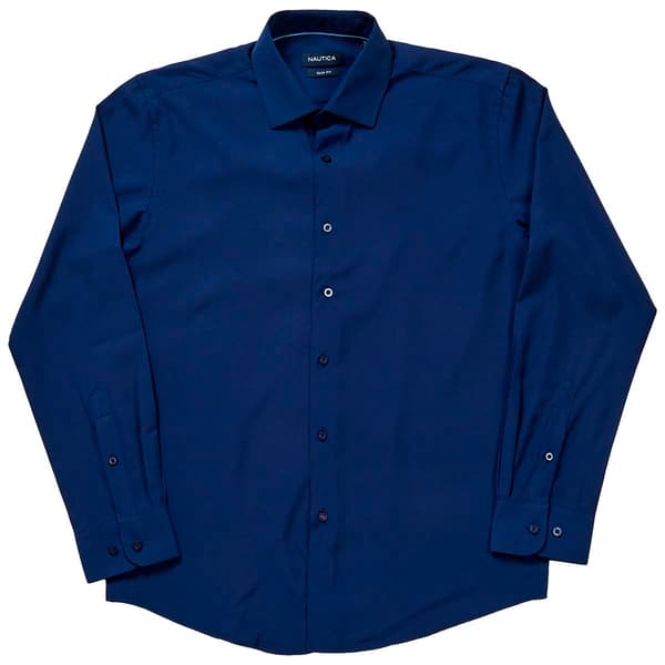 Mens Nautica Slim Fit Super Shirt - Estate Blue - image 