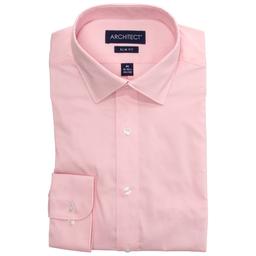 Mens Architect(R) Performance Slim Fit Dress Shirt - Orchid Pink