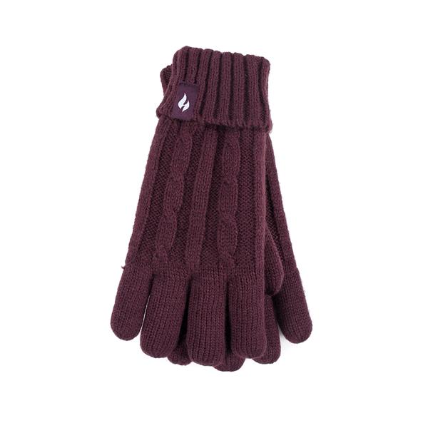 Womens Heat Holders® Amelia Gloves - Lilac