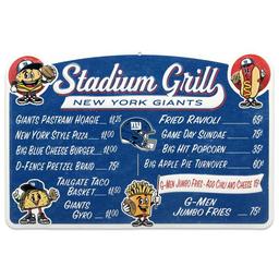 Open Road Giants Stadium Grill Wall Decor