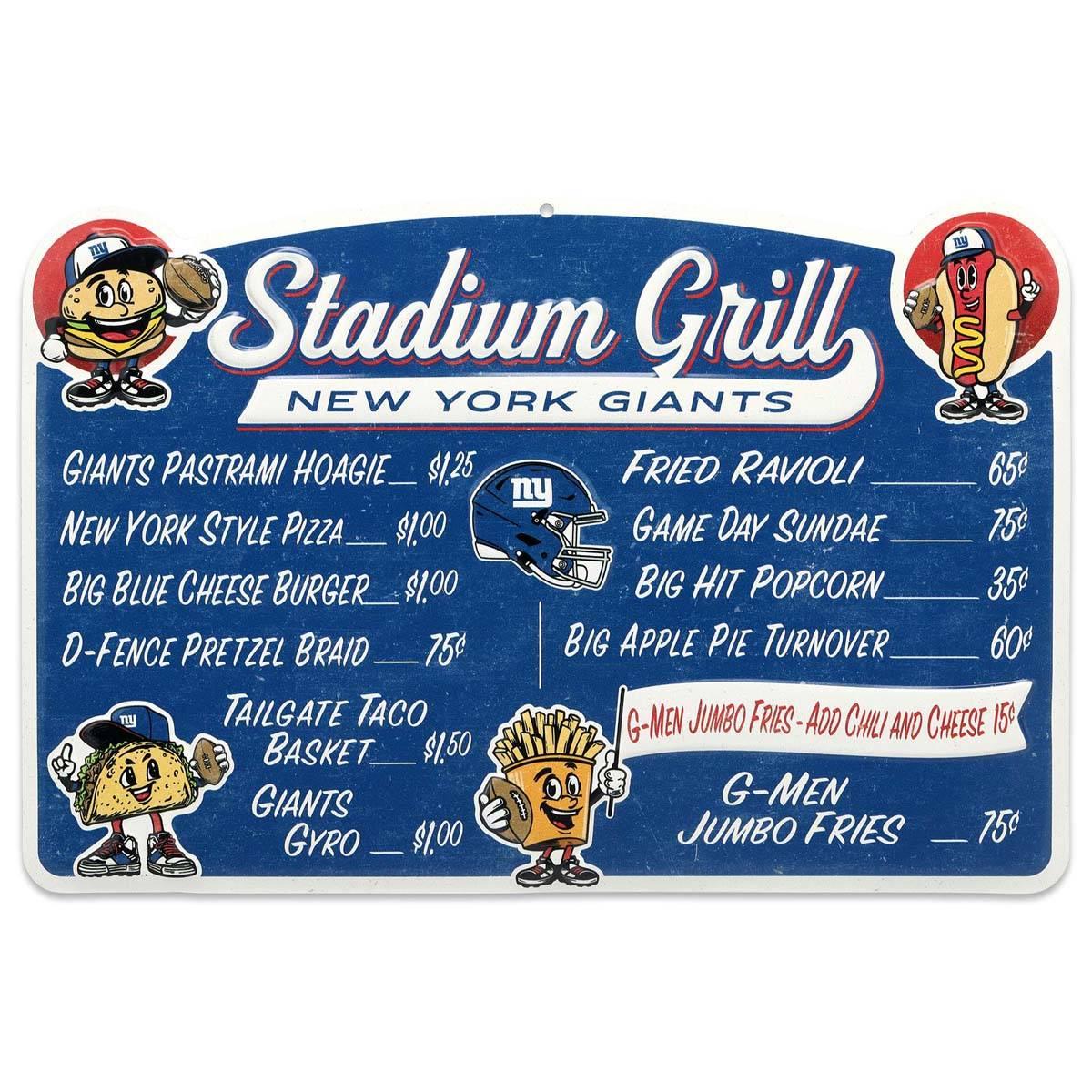 Open Road Giants Stadium Grill Wall Decor