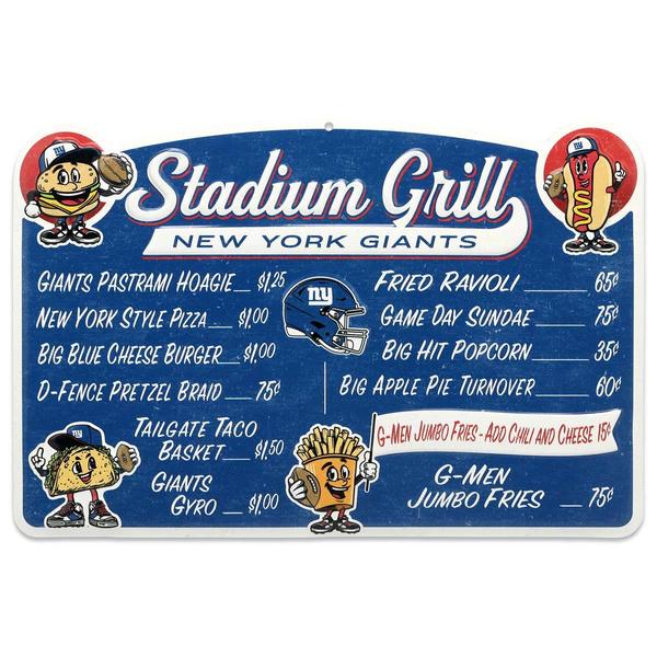 Open Road Giants Stadium Grill Wall Decor