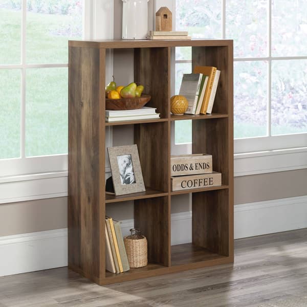 Sauder 6-Cube Organizer Bookcase