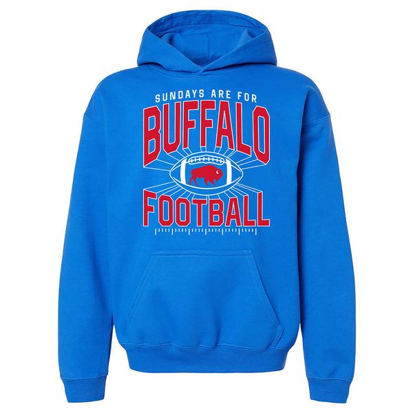 Boys (8-20) Tailgate Sundays Are For Buffalo Football Hoodie - image 