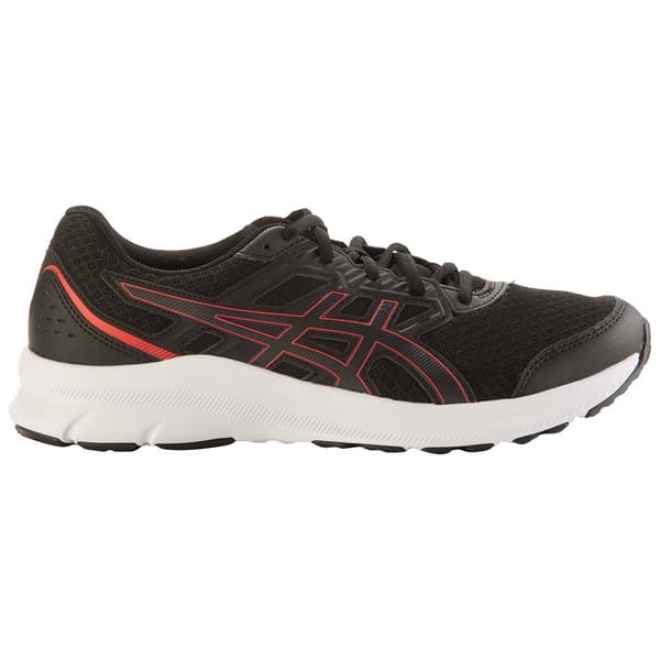 Mens Asics Jolt Three Athletic Sneakers - Black/Electric Red