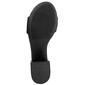 Womens Sugar Noelle Low Block Heel Slingback Sandals - Black - image 5