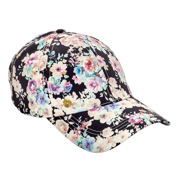 Womens Vince Camuto Floral Baseball Cap - image 