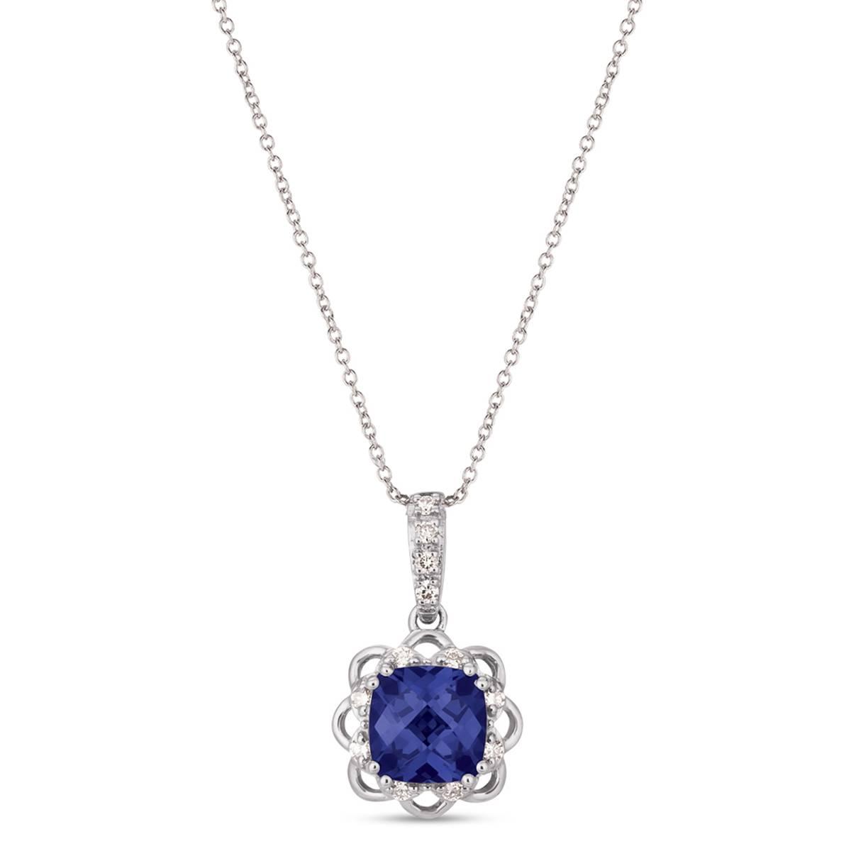 Le Vian(R) Blueberry Tanzanite(R) Chocolate & Nude Diamond Pendant
