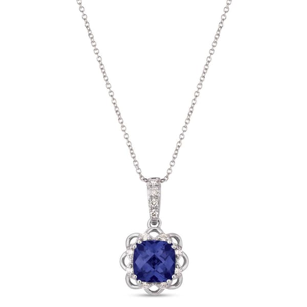 Le Vian(R) Blueberry Tanzanite(R) Chocolate & Nude Diamond Pendant - image 