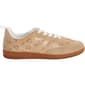 Womens Love 83 Sand Rose Floral Fashion Sneakers - image 3
