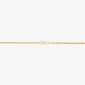 Gold Classics&#8482; Circle & Bar on Rope Chain Lariat Necklace - image 4