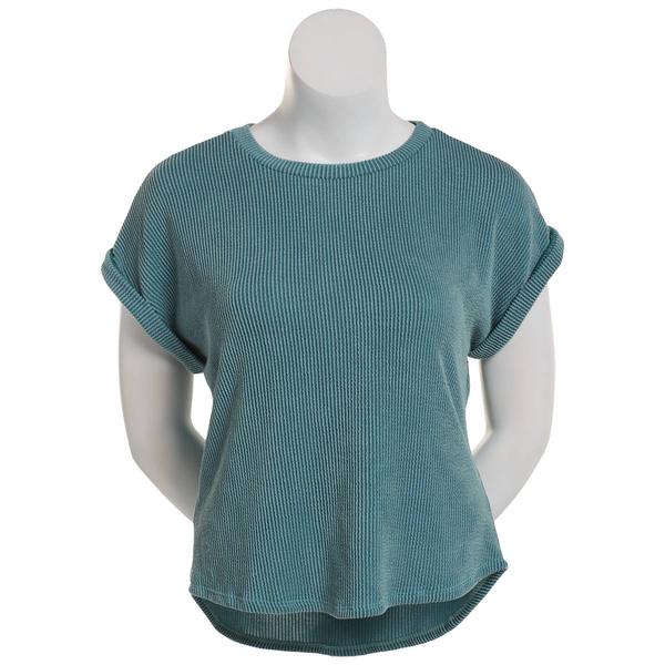 Star Vixen Women's Dolman Sleeve Hi-Low Top - Brushed Knit Casual Blouse - View #8