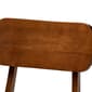 Baxton Studio Euclid Walnut Brown Finished Wood 5pc. Dining Set - image 5