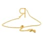 Nova Star® Gold-Plated 1/10ctw. Lab-Grown Diamond R Bolo Bracelet - image 2