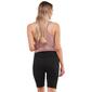 Womens Due Time Solid Biker Maternity Shorts - image 2