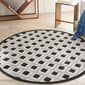 Nourison Aloha Diamond Modern Indoor/Outdoor Round Rug - image 6