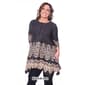 Plus Size White Mark Lucy Medallion Print Tunic - image 6