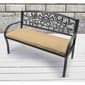 Jordan Manufacturing Antique Beige Outdoor Bench Cushion - image 2