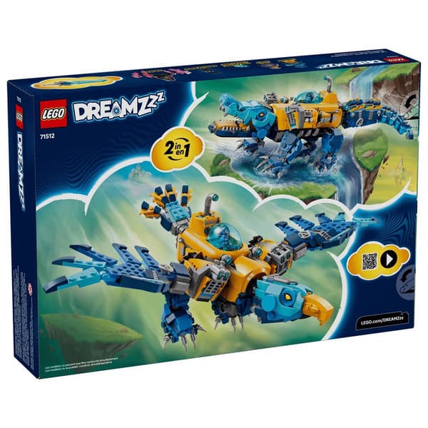 LEGO® DREAMZzz™ Crocodile Submarine Building Kit