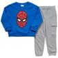 Boys (4-7) Spider-Man Long Sleeve Sweatshirt & Cargo Joggers Set - image 1