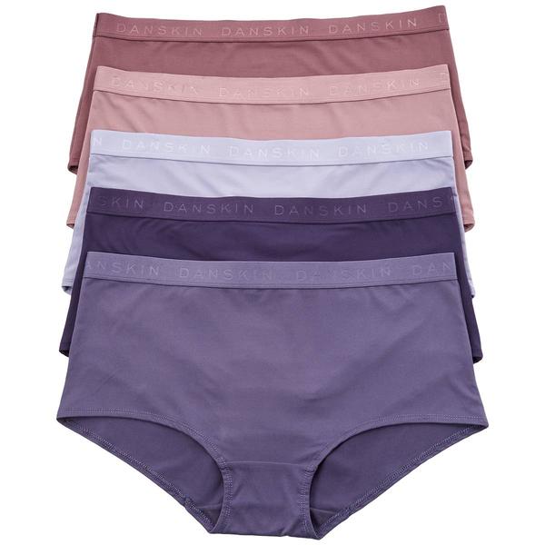 Plus Size Danskin 5Pk Boyshort Panties - DS8618-5PKC - image 