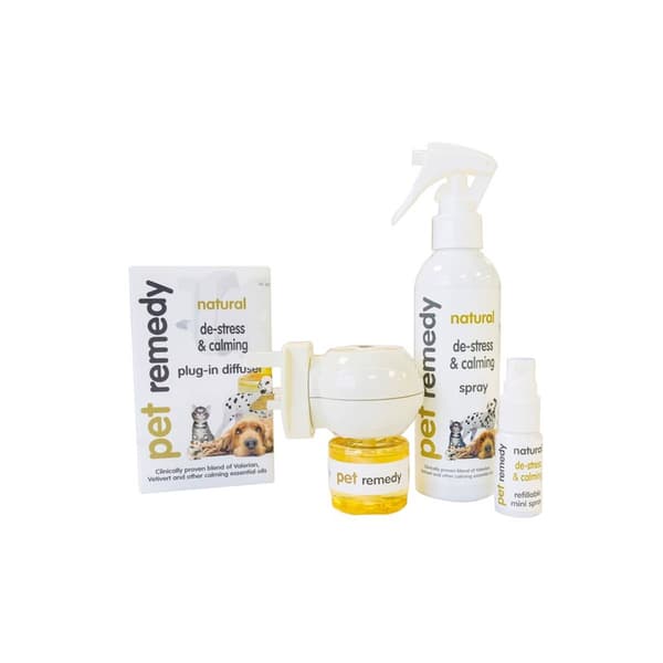 Pet Remedy 12pk Natural De-Stress & Calming Wipes for Cats & Dogs