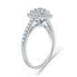 Nova Star® Lab Grown Diamond Emerald Shaped Bridal Ring - image 2