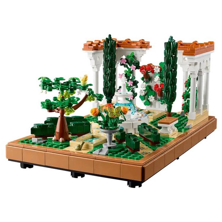 LEGO® Icons Fountain Garden Building Kit