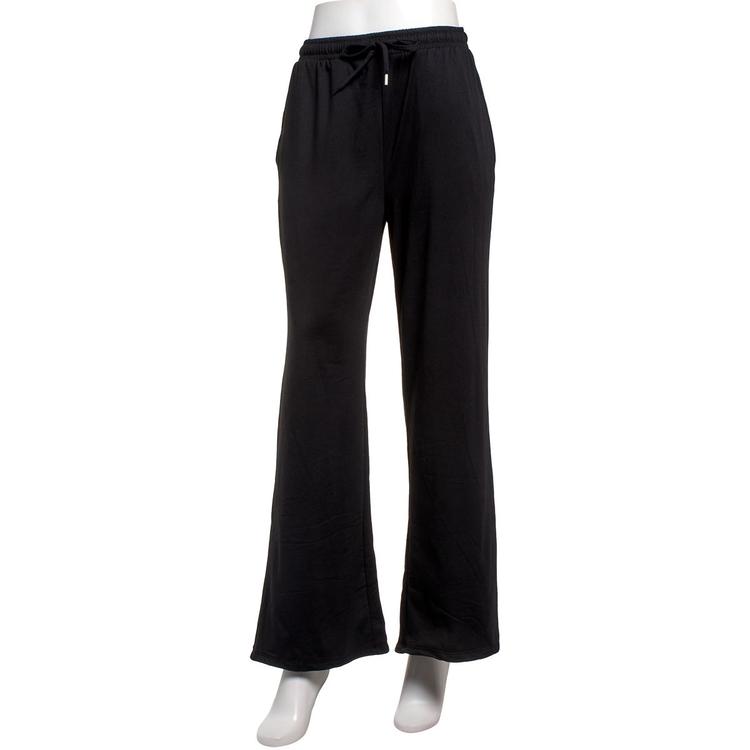 Juniors Derek Heart Fleece High Rise Wide Leg Sweatpants