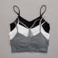 Girls (7-16) Bebe 3pk. Seamless & Lace Back Bralettes - Marled - image 1