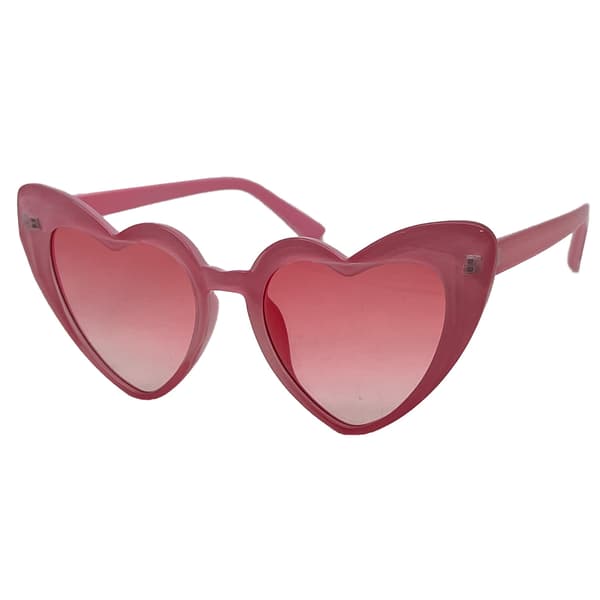 Womens Fantas Eyes Cheerleader Heart Shape Sunglasses - image 