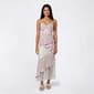 Juniors Trixxi Print Milan Lace Mix Media Midi Ruffle Trim - image 1