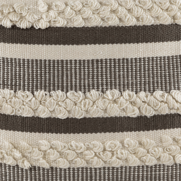 Northlight Handloom Woven Outdoor Square Throw Pillow - Grey