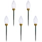 Northlight 8ft. LED C9 Style Christmas Pathway Lawn Stakes - image 1