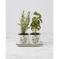 Lenox® Chef Snoopy Herb Pots - Set Of 2 - image 4