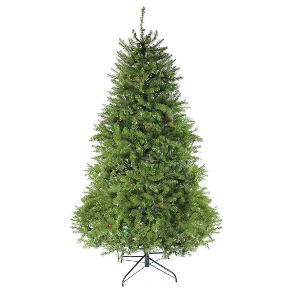 Northlight Seasonal 7.5ft. Pre-Lit Artificial Pine Christmas Tree - image 
