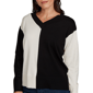 Womens Skye’s the Limit Signature Sweaters Color Block Sweater - image 5