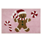 Avanti Gingerbread Man Bath Rug - image 1